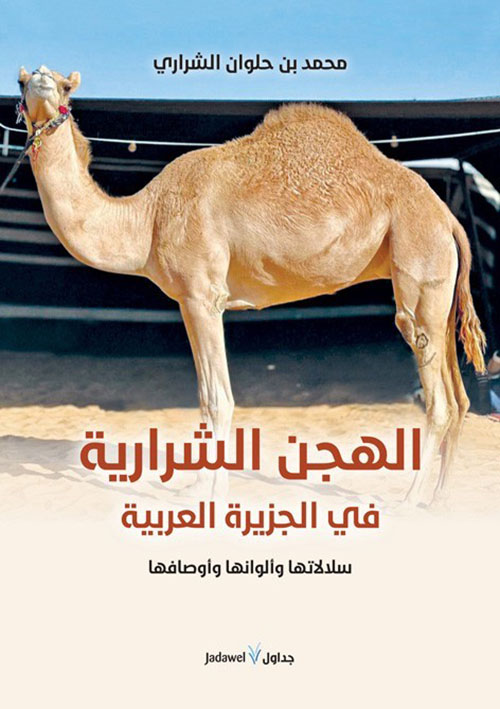 تحميل كتاب الهجن الشرارية في الجزيرة العربية لمحمد حلوان الشراري بصيغة PDF مجانا غلاف الكتاب
